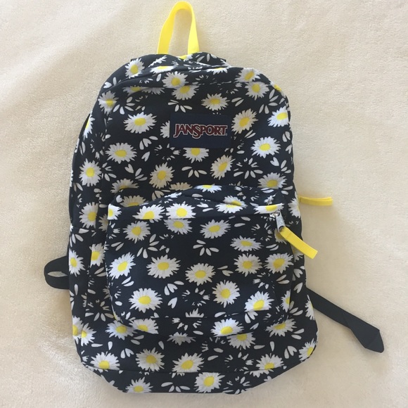 Jansport Handbags - 🌼Jansport Daisy print backpack 🌼